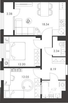 Фото квартиры на продажу (1)
