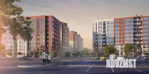 2-к квартира, строящийся дом, 58м2, 9/9 этаж