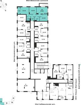 3-к квартира, вторичка, 68м2, 1/15 этаж