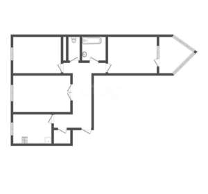 3-к квартира, вторичка, 66м2, 8/9 этаж