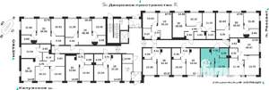 1-к квартира, вторичка, 34м2, 1/9 этаж