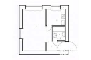 1-к квартира, вторичка, 32м2, 2/5 этаж