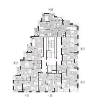 2-к квартира, вторичка, 59м2, 5/21 этаж