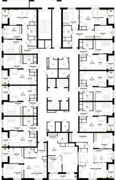 1-к квартира, вторичка, 39м2, 22/25 этаж