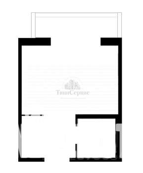 Студия квартира, вторичка, 28м2, 14/17 этаж