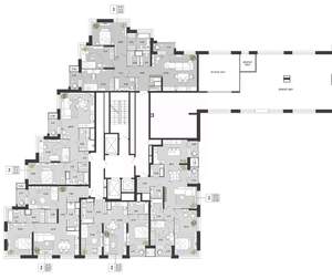 3-к квартира, вторичка, 120м2, 2/21 этаж
