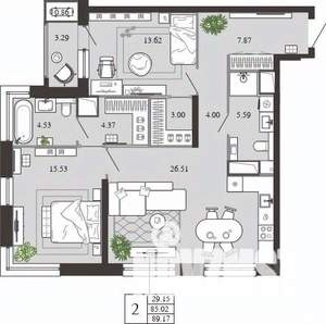 Фото квартиры на продажу (1)
