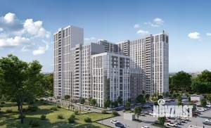 3-к квартира, строящийся дом, 118м2, 1/25 этаж