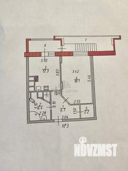 1-к квартира, вторичка, 47м2, 3/14 этаж
