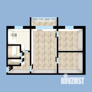 3-к квартира, вторичка, 49м2, 5/5 этаж