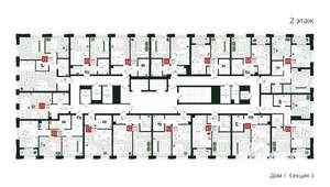 1-к квартира, вторичка, 32м2, 2/19 этаж
