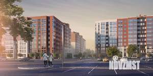 2-к квартира, строящийся дом, 62м2, 7/12 этаж