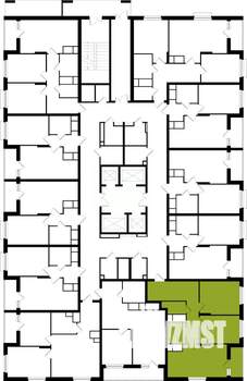 2-к квартира, вторичка, 66м2, 6/25 этаж
