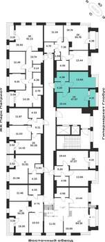 1-к квартира, вторичка, 47м2, 16/16 этаж