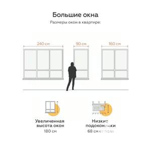 2-к квартира, вторичка, 58м2, 3/5 этаж