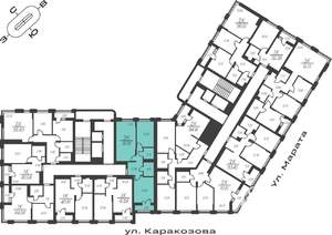 2-к квартира, вторичка, 68м2, 8/15 этаж
