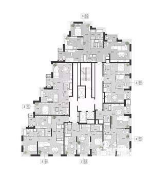 2-к квартира, вторичка, 59м2, 4/21 этаж