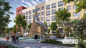 1-к квартира, строящийся дом, 45м2, 4/5 этаж