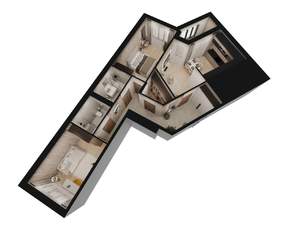2-к квартира, вторичка, 84м2, 7/14 этаж