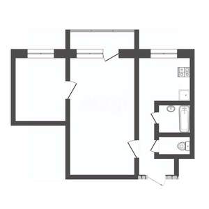 2-к квартира, вторичка, 39м2, 3/5 этаж