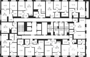 1-к квартира, вторичка, 45м2, 8/25 этаж