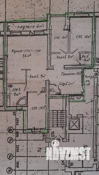 4-к квартира, вторичка, 124м2, 9/10 этаж