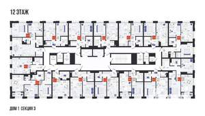 2-к квартира, вторичка, 57м2, 12/19 этаж