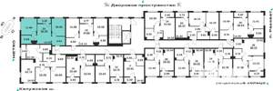 2-к квартира, вторичка, 49м2, 9/9 этаж