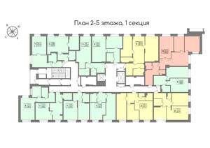 1-к квартира, вторичка, 39м2, 5/11 этаж