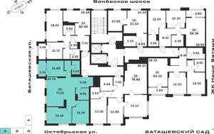 3-к квартира, вторичка, 77м2, 4/15 этаж