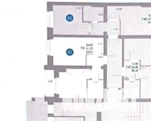 1-к квартира, строящийся дом, 35м2, 1/5 этаж