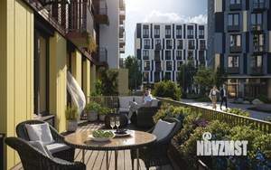 2-к квартира, строящийся дом, 55м2, 5/15 этаж