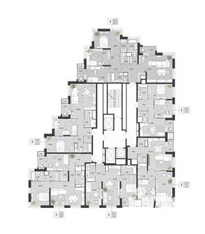 2-к квартира, вторичка, 89м2, 9/21 этаж