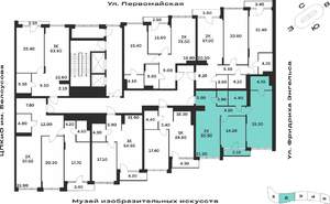 2-к квартира, вторичка, 86м2, 2/9 этаж