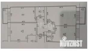 2-к квартира, вторичка, 60м2, 3/3 этаж