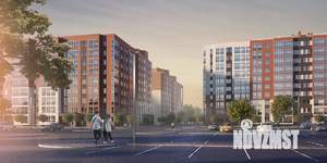 2-к квартира, строящийся дом, 63м2, 1/9 этаж