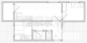 2-к квартира, вторичка, 43м2, 2/5 этаж