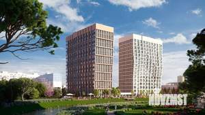 2-к квартира, строящийся дом, 64м2, 13/16 этаж