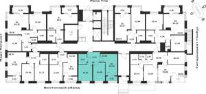 2-к квартира, вторичка, 50м2, 1/13 этаж