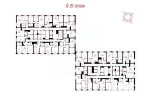 2-к квартира, вторичка, 47м2, 14/25 этаж