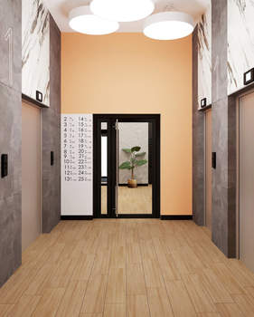 2-к квартира, вторичка, 60м2, 23/25 этаж