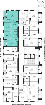 3-к квартира, вторичка, 91м2, 14/16 этаж