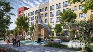 1-к квартира, строящийся дом, 45м2, 1/5 этаж