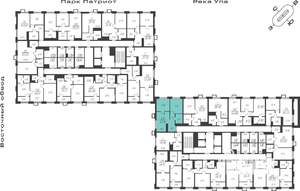 2-к квартира, вторичка, 47м2, 2/25 этаж