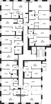 2-к квартира, вторичка, 60м2, 1/7 этаж