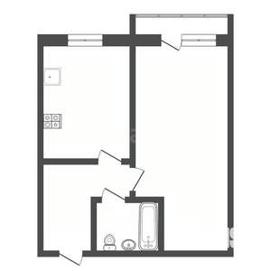 2-к квартира, вторичка, 32м2, 4/10 этаж