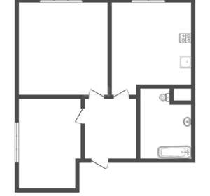 2-к квартира, вторичка, 58м2, 2/27 этаж