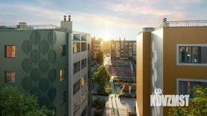 2-к квартира, строящийся дом, 71м2, 2/5 этаж