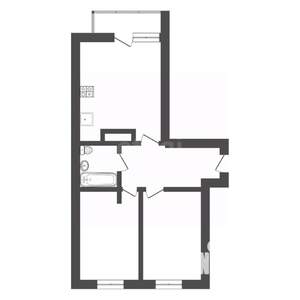 2-к квартира, вторичка, 63м2, 5/9 этаж