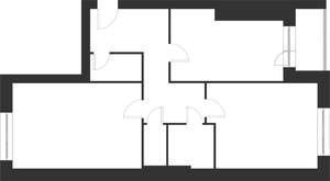 2-к квартира, вторичка, 77м2, 5/5 этаж
